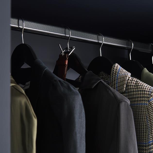 Galleria Black Hanging Rail