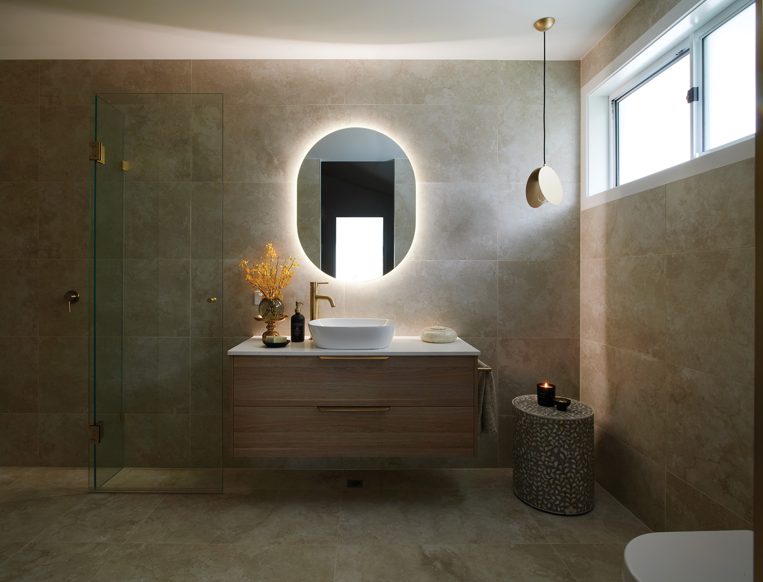 Modern Shaped Mirrors Complement Your Design Regency